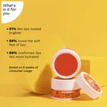 Pilgrim 2% Vitamin C Lightening Lip Sleeping Mask - 9 ml - Available at AfnoBazar Nepal