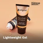 Pilgrim Glow Primer with Gold Shimmer - 30 ml - Available at AfnoBazar Nepal