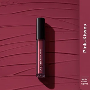 Pilgrim Matte Me Up! Liquid Lipstick - Pink Kisses (3 ml) - Available at AfnoBazar Nepal