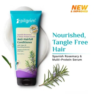 Pilgrim Spanish Rosemary & Biotin Anti-Hairfall Conditioner - 200 ml - Available at AfnoBazar Nepal