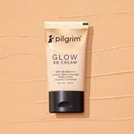 Pilgrim Glow BB Cream with SPF 50 & Kakadu Plum Vitamin C - Honey Glow (30 ml) - Available at AfnoBazar Nepal
