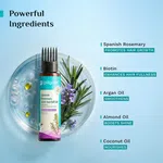 Pilgrim Spanish Rosemary Anti-Hairfall Oil with Biotin - 100 ml - Available at AfnoBazar Nepal
