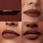 Pilgrim Matte Me Up! Liquid Lipstick - Bossy Brown (3 ml) - Available at AfnoBazar Nepal
