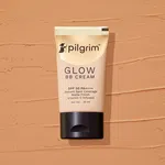 Pilgrim Glow BB Cream with SPF 50 & Kakadu Plum Vitamin C - Almond Glow (30 ml) - Available at AfnoBazar Nepal