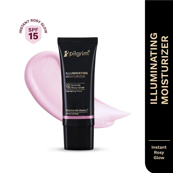Pilgrim Glow Illuminating Moisturizer - 30 ml - Available at AfnoBazar Nepal