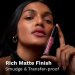 Pilgrim Matte Me Up! Liquid Lipstick - Pink Kisses (3 ml) - Available at AfnoBazar Nepal