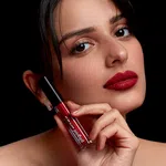 Pilgrim Matte Me Up! Liquid Lipstick - The Red Stiletto (3 ml) - Available at AfnoBazar Nepal