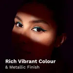 Pilgrim Oh The Drama! Metallic Liquid Eyeliner - Green Envy (3.5 ml) - Available at AfnoBazar Nepal