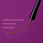 Pilgrim Oh The Drama! Metallic Liquid Eyeliner - Boldly Bronze (3.5 ml) - Available at AfnoBazar Nepal