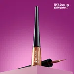 Pilgrim Oh The Drama! Metallic Liquid Eyeliner - Boldly Bronze (3.5 ml) - Available at AfnoBazar Nepal