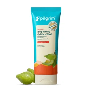 Pilgrim Australian Vitamin C Brightening Gel Face Wash - 50 ml - Available at AfnoBazar Nepal