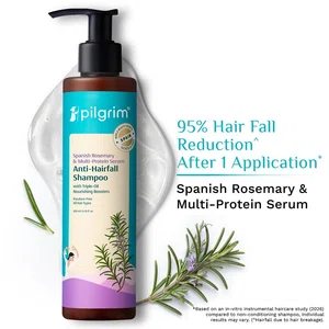 Pilgrim Spanish Rosemary & Biotin Anti-Hairfall Shampoo - 200 ml - Available at AfnoBazar Nepal