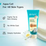 Pilgrim 1% Hyaluronic Acid Aqua Sunscreen Gel SPF 50 PA+++ - 50 g - Available at AfnoBazar Nepal