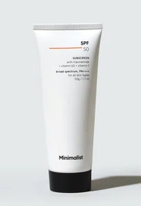 Minimalist SPF 50 Multi-Vitamin Sunscreen - 50 g - Available at AfnoBazar Nepal