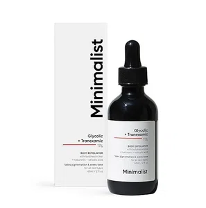Minimalist Glycolic + Tranexamic 11% Body Exfoliator - 60 ml - Available at AfnoBazar Nepal