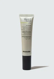 Minimalist Vitamin K + Retinal 1% Eye Cream - 14 g - Available at AfnoBazar Nepal