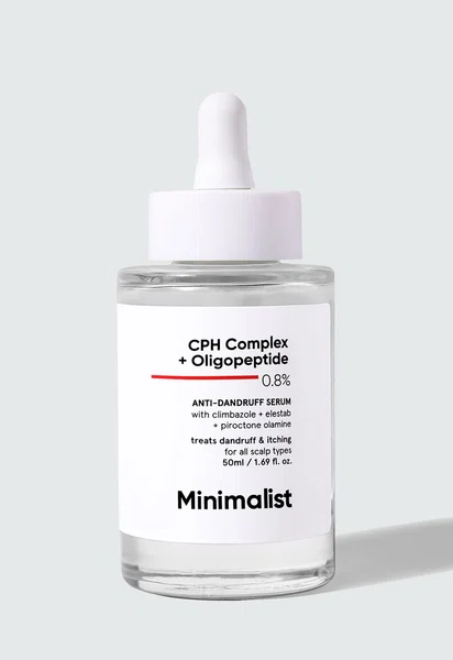 Minimalist CPH Complex + Oligopeptide 0.8% Anti-Dandruff Serum - 50 ml - Available at AfnoBazar Nepal