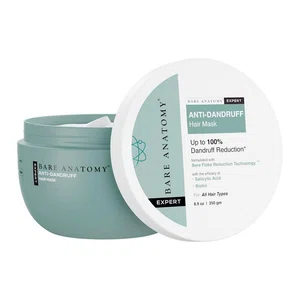 Bare Anatomy Expert Anti-Dandruff Hair Mask with Salicylic Acid & Biotin - 250 g - Available at AfnoBazar Nepal
