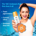 Chemist at Play 5% AHA Underarm Roll On for Odour Control & Pigmentation (Woody Musk) - 40 ml - Available at AfnoBazar Nepal
