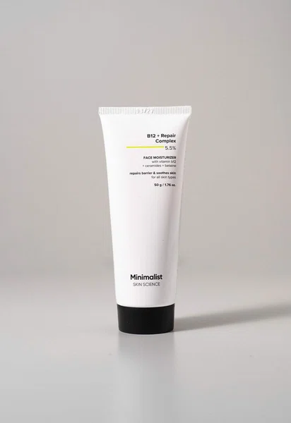 Minimalist B12 + Repair Complex 5.5% Face Moisturizer - 50 g - Available at AfnoBazar Nepal