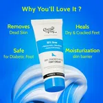Chemist at Play 10% Urea Foot Cream for Cracked Heels - 50 g - Available at AfnoBazar Nepal