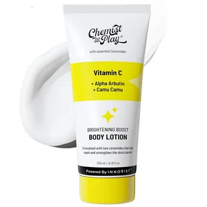 Chemist at Play Brightening Body Lotion with Arbutin & Vitamin C - 200 ml - Available at AfnoBazar Nepal