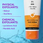 Chemist at Play Gentle Exfoliating Face Scrub for Blackheads & Tan Removal - 100 ml - Available at AfnoBazar Nepal