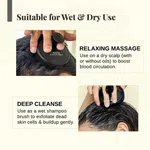 Bare Anatomy Silicone Scalp Massager for Hair Growth & Scalp Exfoliation - Available at AfnoBazar Nepal