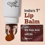 Chemist at Play Ceramides + 2% Kojic Acid Tinted Lip Balm SPF 50 PA++++ (Chocolate) - 10 g - Available at AfnoBazar Nepal