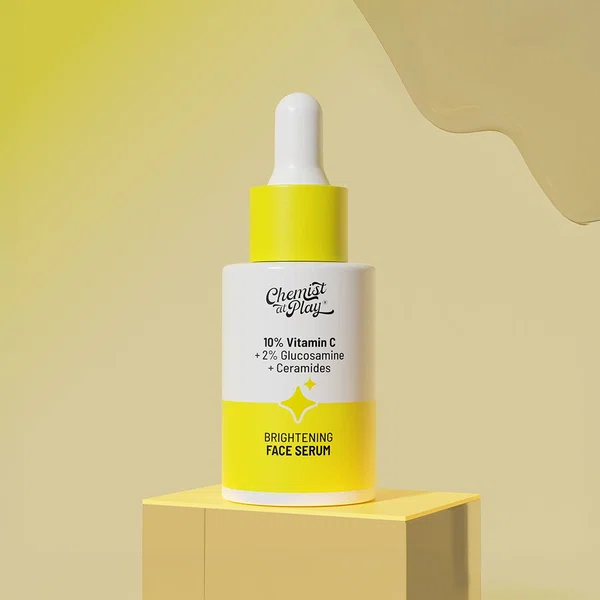 Chemist at Play 10% Vitamin C Face Serum with 2% Acetyl Glucosamine - 30 ml - Available at AfnoBazar Nepal