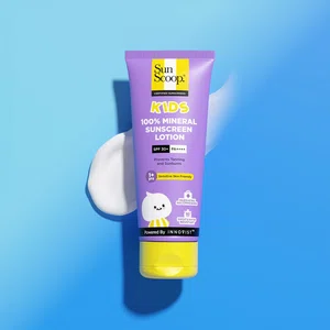 SunScoop 100% Mineral Kids Sunscreen SPF 30+ PA++++ - 75 ml - Available at AfnoBazar Nepal