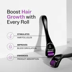 Bare Anatomy Derma Roller 0.5 mm for Hair Growth - Available at AfnoBazar Nepal