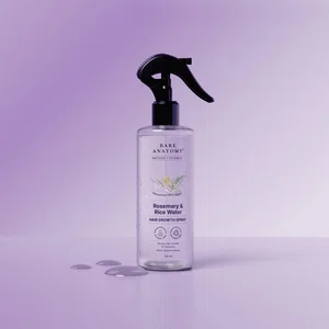 Bare Anatomy Rosemary & Rice Water Hair Growth Spray - 200 ml - Available at AfnoBazar Nepal