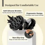 Bare Anatomy Silicone Scalp Massager for Hair Growth & Scalp Exfoliation - Available at AfnoBazar Nepal