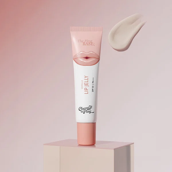 Chemist at Play Ceramides + 2% Kojic Acid Tinted Lip Balm SPF 50 PA++++ (Vanilla) - 10 g - Available at AfnoBazar Nepal