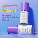 Chemist at Play Tri-Active Underarm Roll On for Hair Growth Reduction (Aqua) - 40 ml - Available at AfnoBazar Nepal
