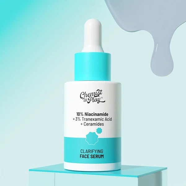 Chemist at Play 10% Niacinamide Clarifying Face Serum for Dark Spots - 30 ml - Available at AfnoBazar Nepal