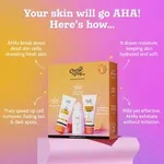 Chemist at Play Exfoliating Kit - AHA Body Lotion, Underarm Roll On & Exfoliating Body Wash (Pack of 3) - Available at AfnoBazar Nepal