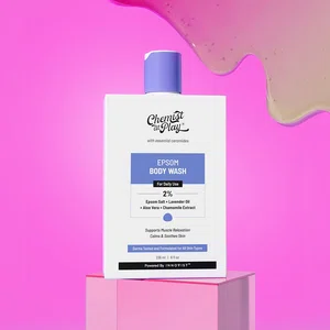 Chemist at Play Epsom Salt Body Wash with Lavender Oil & Aloe Vera - 236 ml - Available at AfnoBazar Nepal