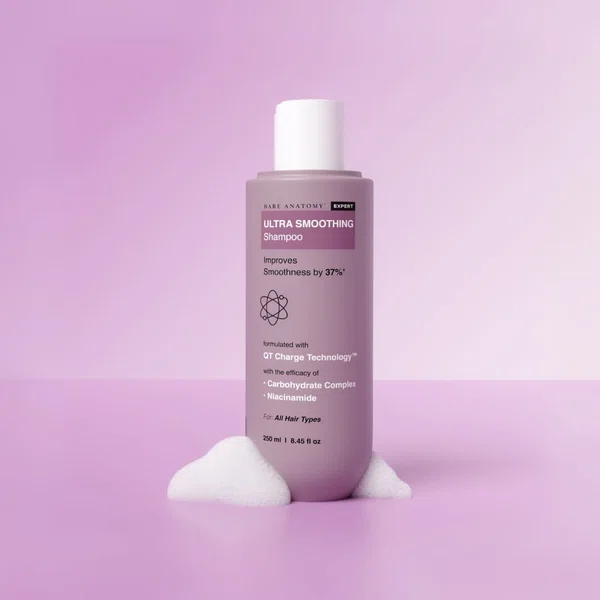 Bare Anatomy Expert Ultra Smoothing Shampoo with Niacinamide & Aloe Vera - 250 ml - Available at AfnoBazar Nepal