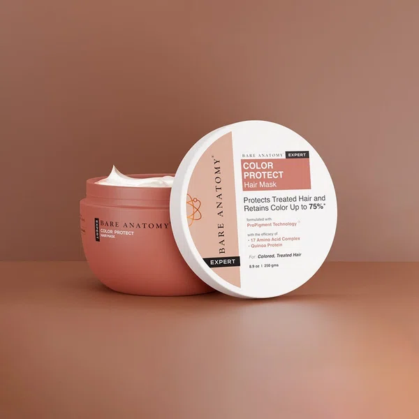 Bare Anatomy Expert Color Protect Hair Mask with Quinoa Protein - 250 g - Available at AfnoBazar Nepal