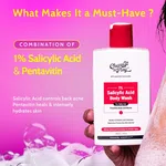 Chemist at Play 1% Salicylic Acid Body Wash for Body Acne - 236 ml - Available at AfnoBazar Nepal
