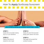 SunScoop Invisible Body Sunscreen SPF 60 - 125 ml - Available at AfnoBazar Nepal