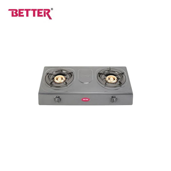 Better Sleek LPG Gas Stove Cast Iron Burner, Auto Ignition