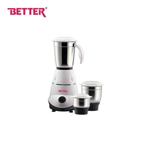 Better Creta 3 Mixer Grinder, 500W, Shock-proof ABS Body, High-speed, energy-efficient motor