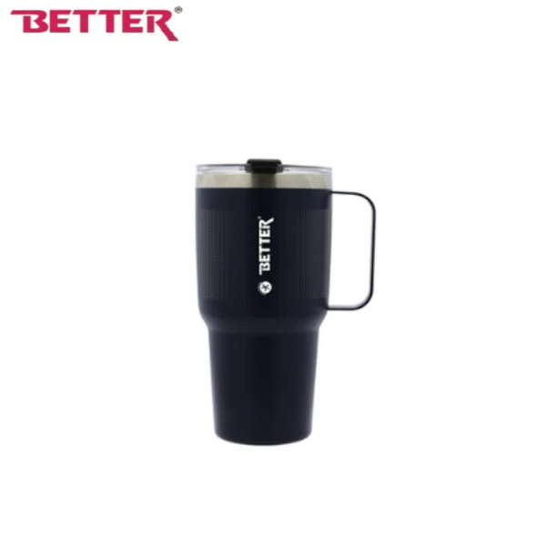Better Shore Mug 900ml, High-quality 304 food-grade stainless steel, Food-grade silicone straw