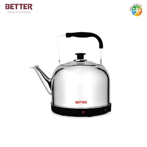 Better Gixxer Electric Kettle With Stainless Steel Body 5 ltrs, Used For Boiling Water, Making Tea And Coffee, Instant Noodles, Soup, etc 1200W