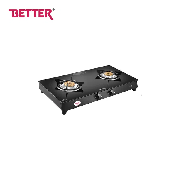 Better Titan 2 LPG Automatic Gas Stove Toughened Glass Stove