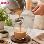 Raso SS Tea Strainer Single Jali Conical, High Grade Steel, Elegant Mirror Finish, Corrosion Resistant image 2