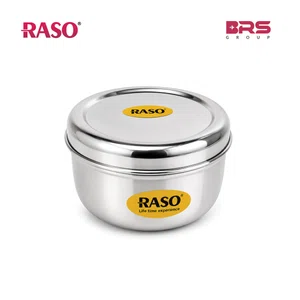 Raso Puri Dibba (normal) 7*9- 3 Pcs Set, Multi Purpose Lunch Box, High Grade Steel, Rust Free, Dishwasher Safe
